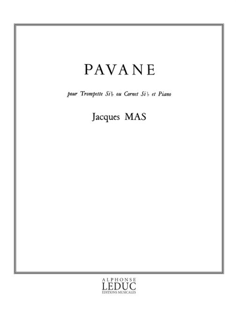 Jacques Mas: Pavane